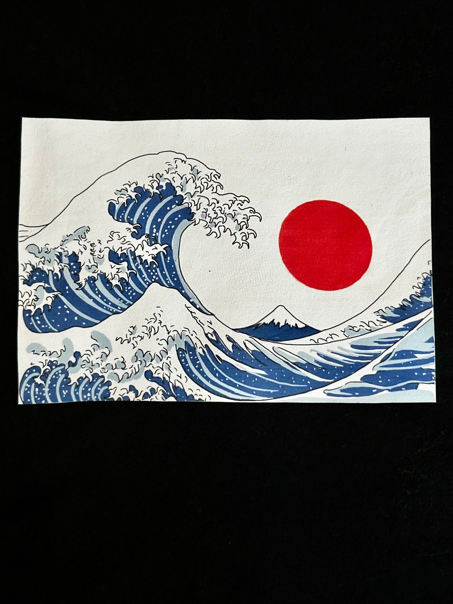 The Great Wave By Katsushika Hokusai.